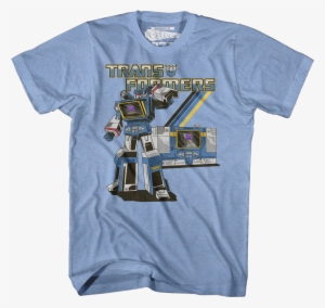 Retro Soundwave Transformers T-shirt - T-shirt: Ed, Edd N Eddy- Ed Head