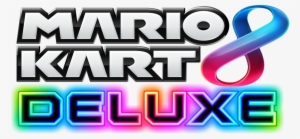 Mario Kart 8 Deluxe Logo Png Free Library