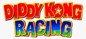 Diddy Kong Racing Logo - Diddy Kong Racing 64 Logo