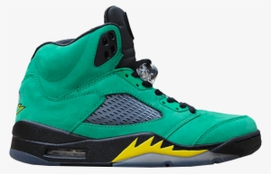 Air Jordan 5 'oregon Ducks' Sample - Goat