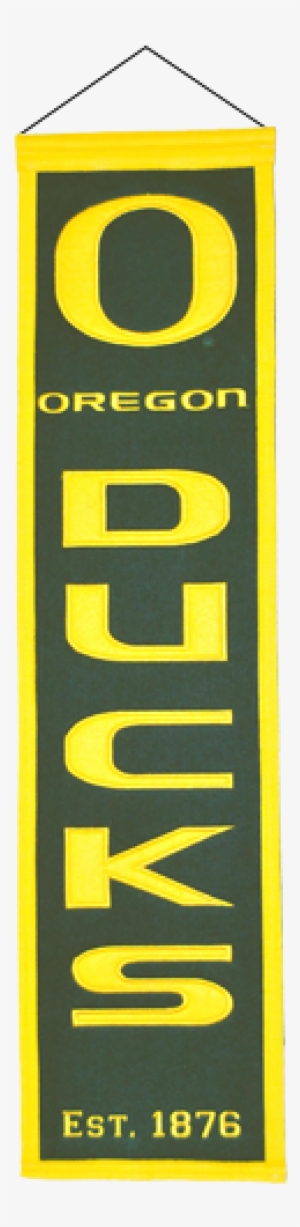 Winning Streak Oregon Ducks Ncaa Heritage Banner (8x32)