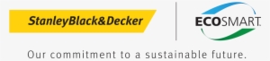 Ecosmart Sbd Wbkg - Ecosmart Stanley Black And Decker