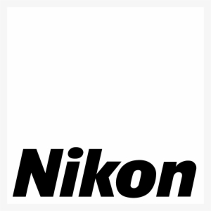 Nikon Logo Black And White - Nikon Logo