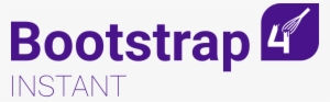 We're Now Releasing The Bootstrap4 Version Of Our Instant - Bootstrap Logo Transparent