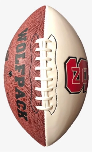 Nc State Wolfpack Logo Block S Autograph Football - North Carolina State University