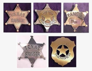 Toy Texas Ranger Badges Have Been Made For Children - Badge