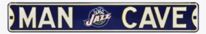 Utah Jazz “man Cave” Authentic Street Sign - Toronto Maple Leafs Man Cave Sign