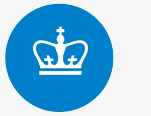 White Crown In Blue Circle - School Of General Studies Logo
