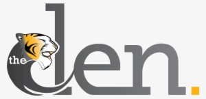 The Den Columbia Color Logo Featuring A Tiger Head - Den Columbia Logo