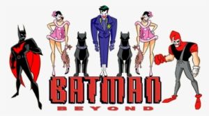 Batman Beyond Tv Show Image With Logo And Character - Batman Del Futuro Png