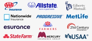 Auto Insurance Logos - State Farm And Dent