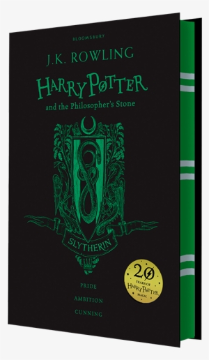 Media Of Harry Potter And The Philosopher's Stone Slytherin - 20th Anniversary Slytherin Harry Potter Book
