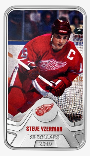 Pure Silver Coin - Detroit Red Wings