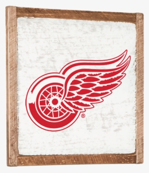 Detroit Red Wings Vintage Wall Art - Red Wings Hockey