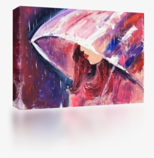 Red Rain - Modern Art