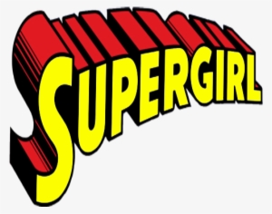 Cbs Supergirl Red And Yellow Logo Png Banner Transparent - Super Girl Logo