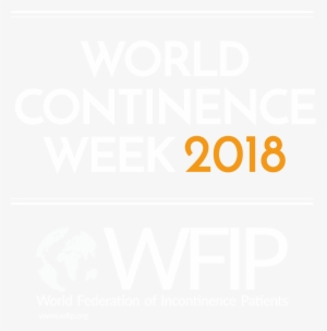 Wcw 2018 By Wfip Logo White Transparent - World Continence Week 2018