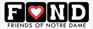 Friends Of Notre Dame Logo - University Of Notre Dame