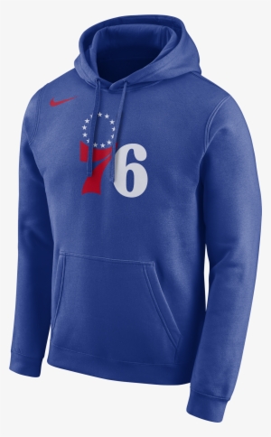 Nike Nba Philadelphia 76ers Logo Hoodie - 76ers City Edition Hoodie