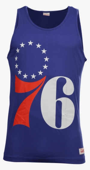 Ness Philadelphia 76ers Men's Team Logo Singlet - Fondo Social Europeo