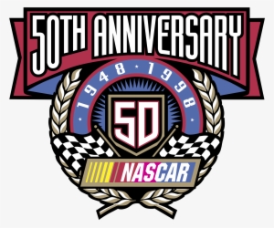 Nascar Logo Png Transparent - Nascar 50th Anniversary Logo