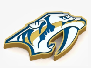 Nashville Predators Logo 3d Print - Nashville Predators Logo