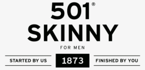 The 501® Skinny For Men - Levis 501 Logo Png