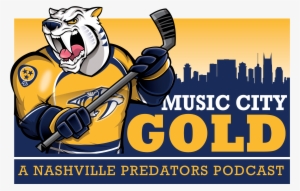 Music City Gold Logo - Larger Than Life Prints 736846601155 Nashville City