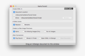 Drag An Indesign Document To The Markzware Markztools2 - Adobe Indesign