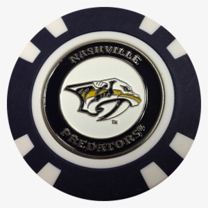 Golf Ball Marker Nhl Nashville Predators - Nashville Predators 3-pack Poker Chip Golf Ball Markers