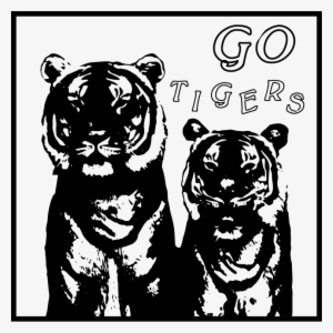 "go Tigers" Illustrated By Maura Rowell - Illustration