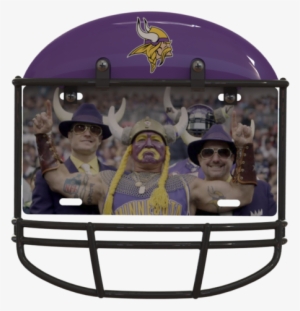 Minnesota Vikings Helmet Frame - Minnesota Vikings