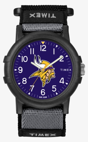 Recruit Minnesota Vikings Large - Timex Camper T49713 Watch
