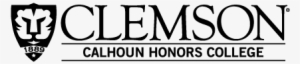 Honors Acadwdm-black - Clemson University Logo