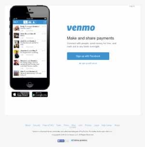 Venmo Homepage