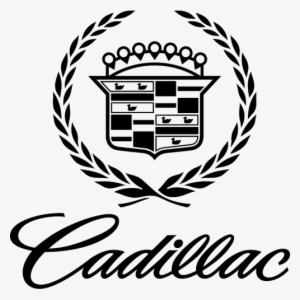 Cadillac Vector Outline - Cadillac Logo Black And White