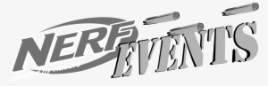 Nerf Logo Diff Logo - Nerf Black And White