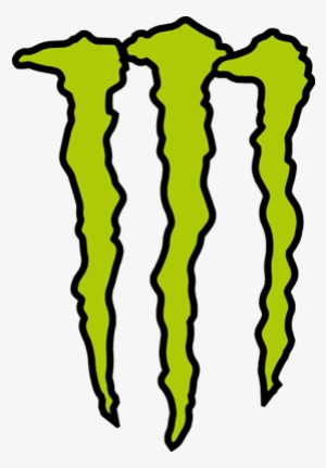 Pegatina Garra De Monster Energy En Vinilo Autoadhesivo - Monster Energy Logo