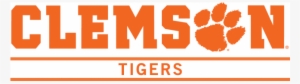 Clemson Tigers Iron Ons - Clemson Tigers Logo Png