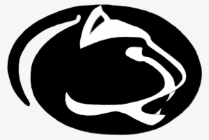 Penn State Logo Black And White