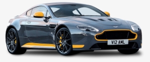 Aston Martin Vantage Gt8 Grey Car Png Image - Aston Martin Vantage