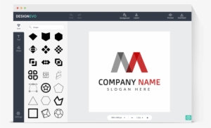 Add Icon And Shapes To The Logo - Designevo