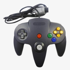 N 64 Controller Schwarz Neu