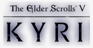 My Blog Is So Ready For Skyrim - Elder Scrolls V Skyrim Vr Logo Png