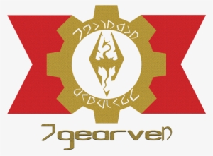 The Dgearven Logo - Custom Women's Cool Two-toned Shirts Video Game Skyrim