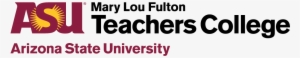 Asu Mary Lou Fulton Teachers College Logo - Arizona State University