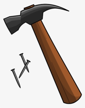 Hammer Clipart Png - Hammer And Nails Clipart