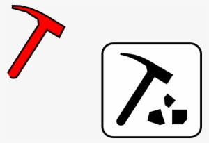 Rocks And Minerals Clipart - Rock Hammer Clip Art