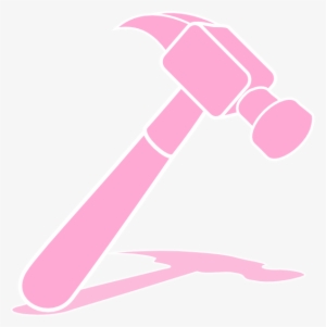Pink Hammer Clipart