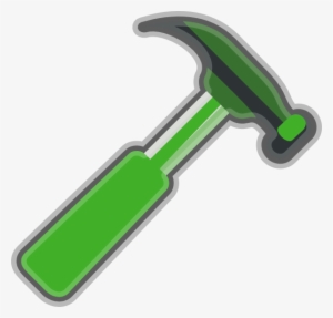 Gray Clip Art At Clker Com Vector - Green Hammer Clipart